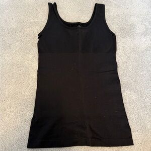 Yummie Tummie Black Sleeveless Shapewear Tank Top S/M
